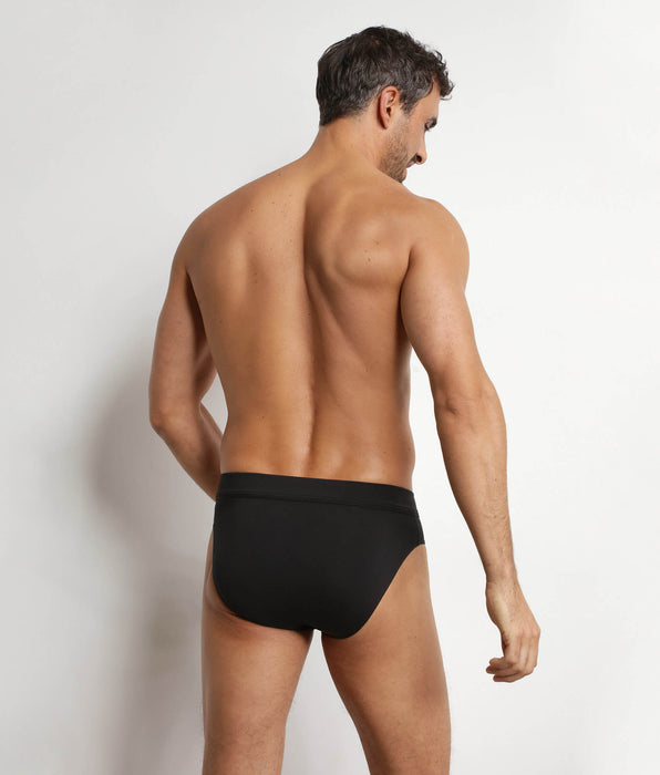 DIM Herren-Slip aus Modal-Baumwolle Schwarz Dim Gentleman
