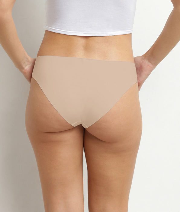 DIM Unsichtbarer Slip für Damen aus Mikrofaser Nude Dim