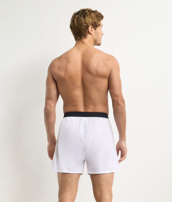 DIM Weite weiße Herren-Boxershorts Signature