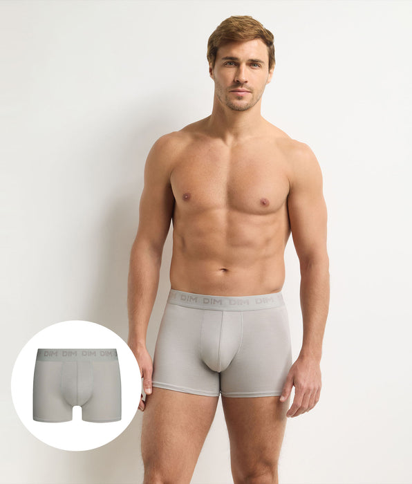 DIM Hellgraue Herren-Boxershorts Ultra Stretch