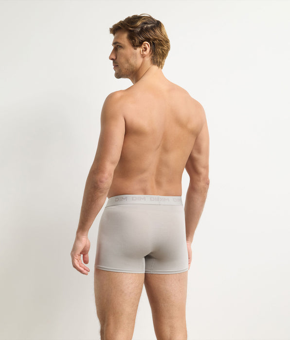 DIM Hellgraue Herren-Boxershorts Ultra Stretch